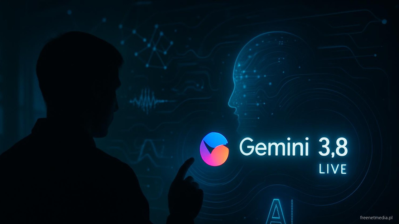 DeepMind wprowadza Gemini 3.8 Live i wersję z rozszerzonym myśleniem